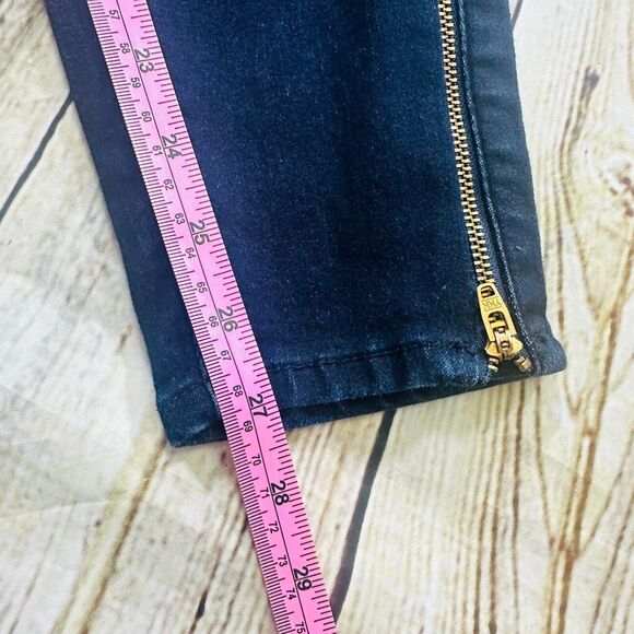 Levis Jeans Womens Sz.26 Blue Denizen High-Rise Skinny Ankle Dark Wash Pants - Picture 13 of 14